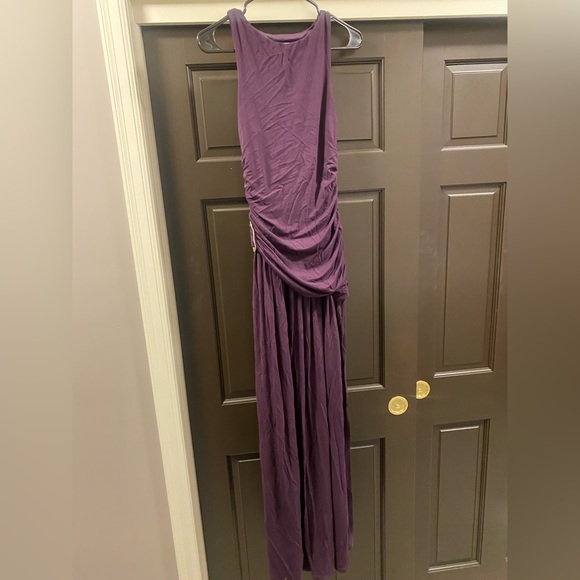 YLLW THE LABEL Estelle Dress, XS in Plum - Picture 8 of 8